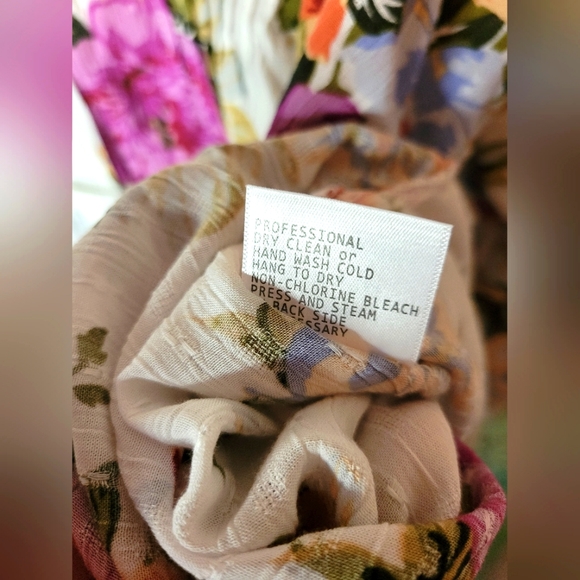 Rachel Roy | Women's Floral Square Neck Button Up Blouse | Size Small - Picture 10 of 15